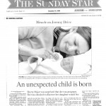 TORONTO STAR 2000-12-24 Miracle baby (CANCER SCAM)